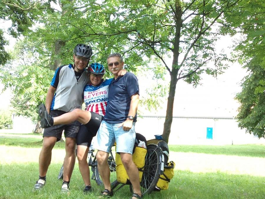 Monika,Tomek i ja.Kostrzyn 2012.