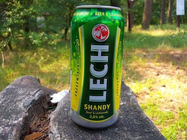 Lech Shandy - nie spodziewałem się, że doczekam czasów, w których będzie mi smakował Lech z sokiem, mam nadzieję, że to tylko przez ten upał ;)