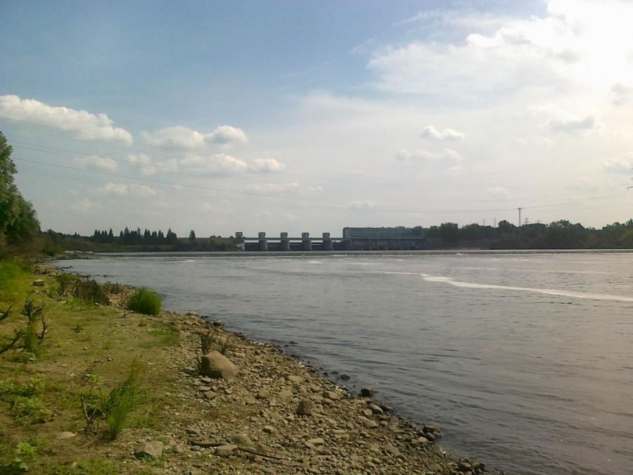 Narew i zapora Dębe