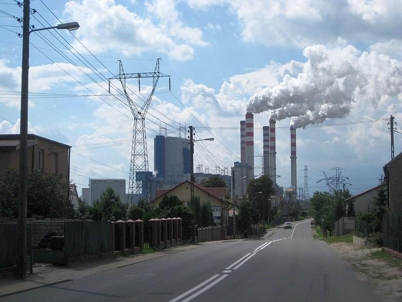 Pątnów - przemysłowy widok