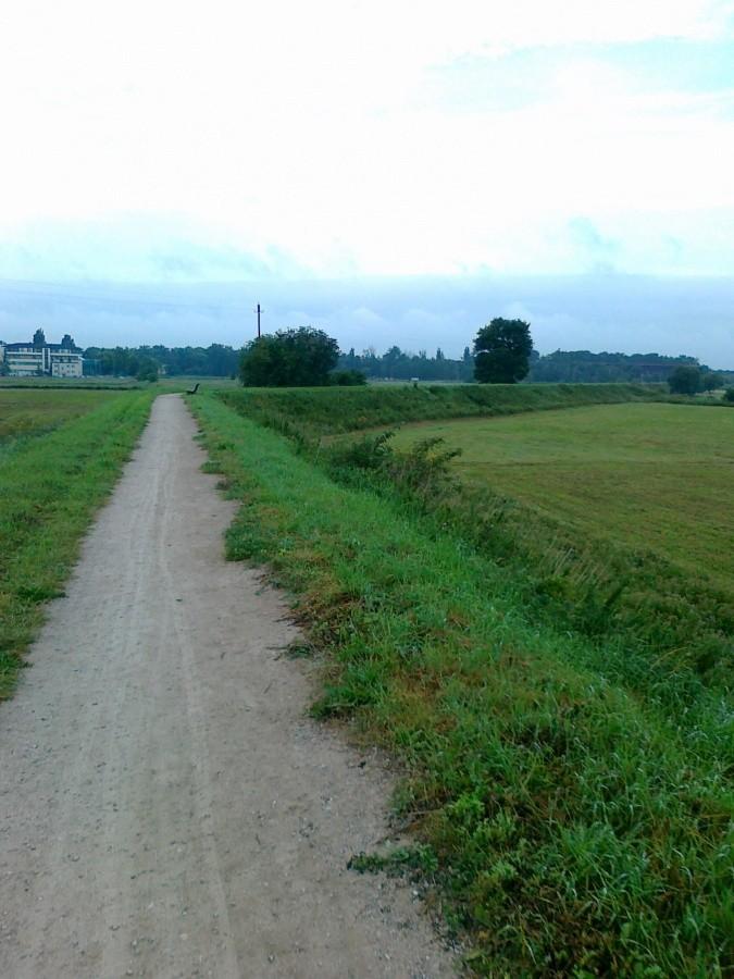 Wał przeciwpowodziowy w Ciechocinku
