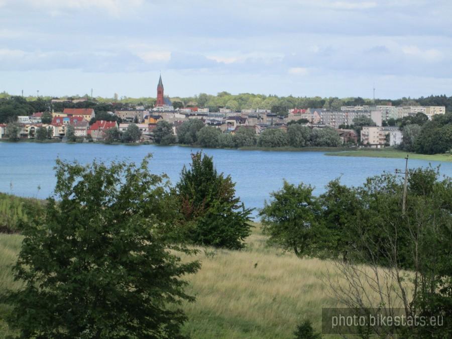 Panorama Kartuz. Widok z Ławki Asesora