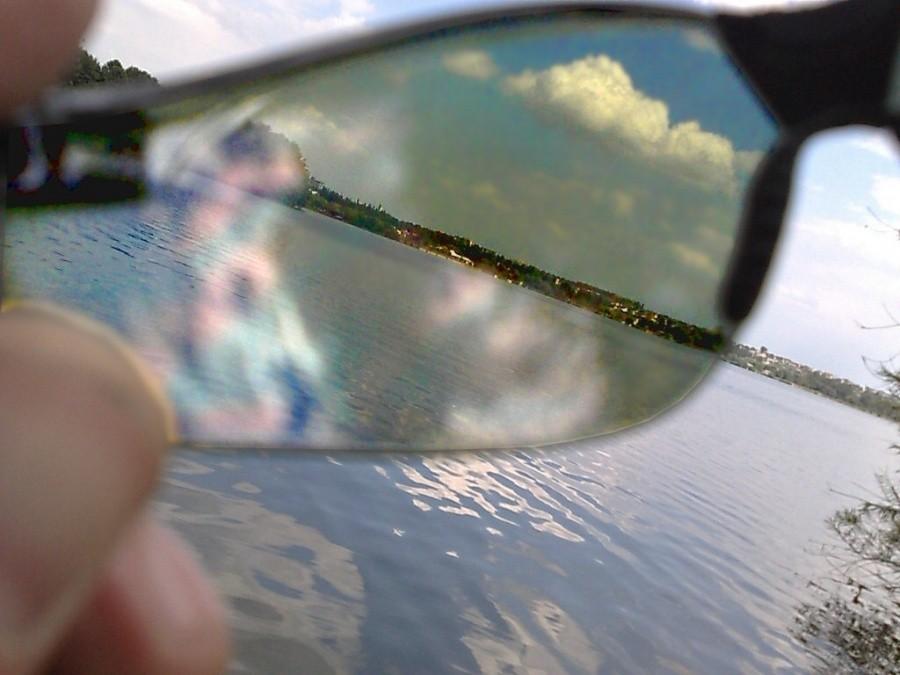 Jezioro Hlucinskie przez okulary