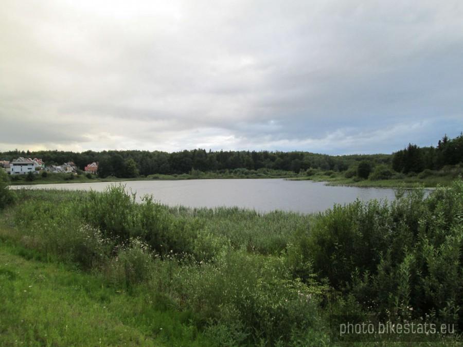 Jezioro Mielonko w Kartuzach