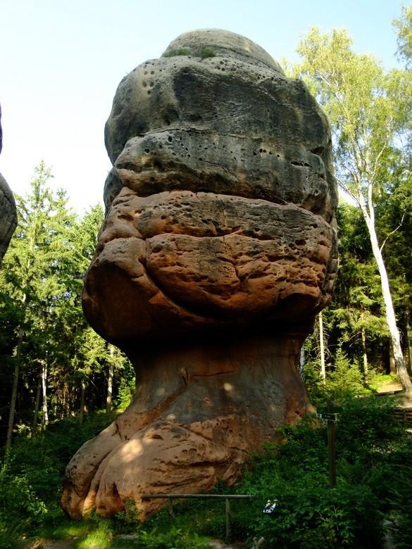 Kelchstein w pobliżu oybin