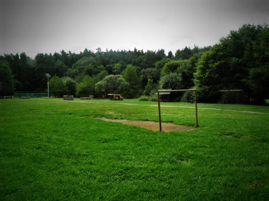 Dawna polana stoczniowa, obecnie Sportowa .