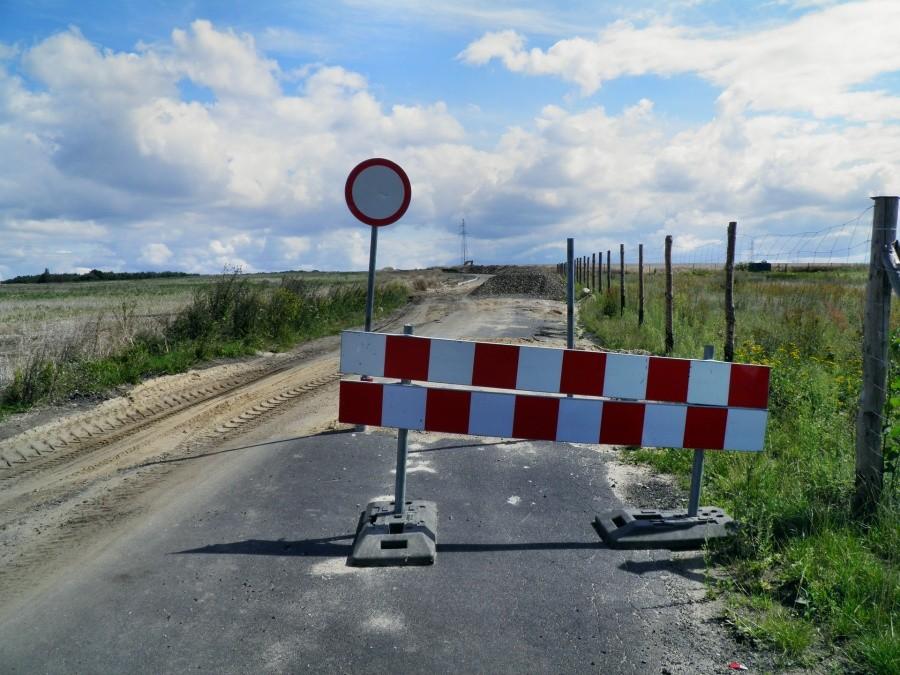 Droga Redlica - Bezrzecze remont trwa - 11 sierpnia 12 r.