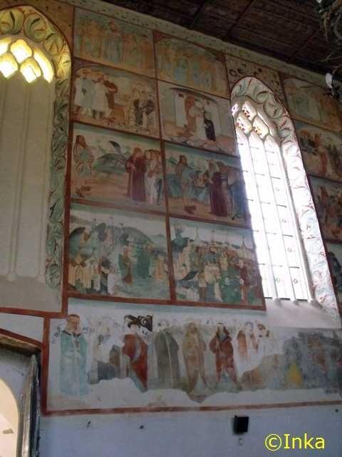 sceny biblijne w Kościele Św. Jakuba Apostoła