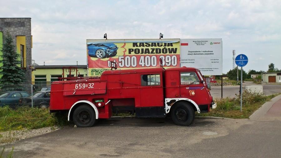 Wóz strażacki