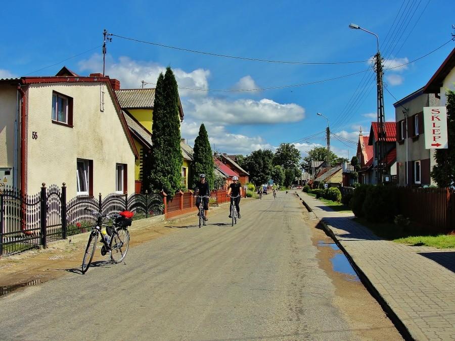 Na trasie rajdu.