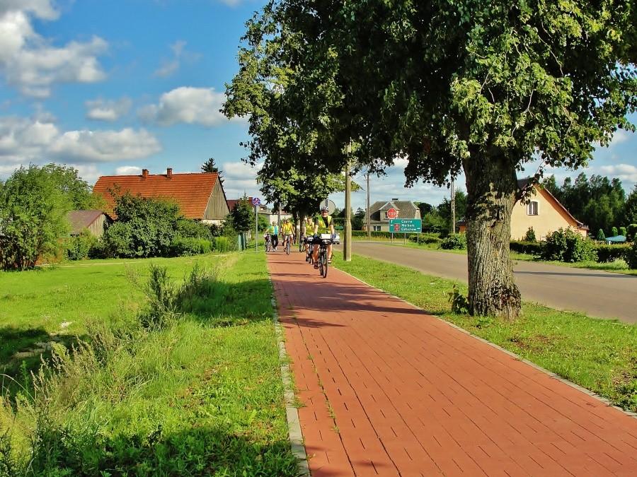 Na trasie rajdu.