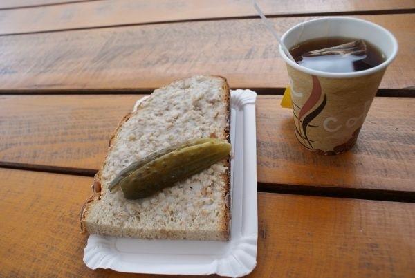 smalec i herbata ;)