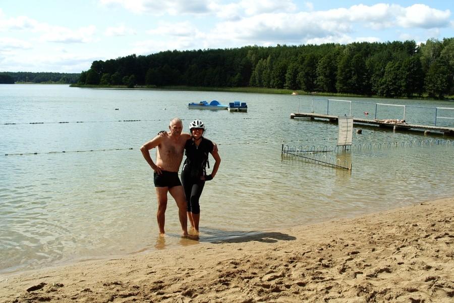 Ja z Rowerzystą Rysiem