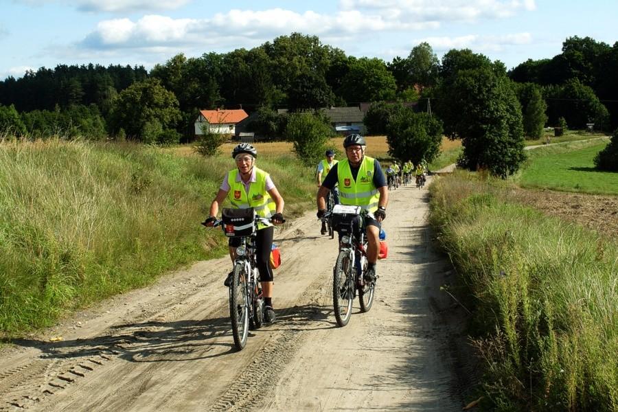Rowerzyści w drodze