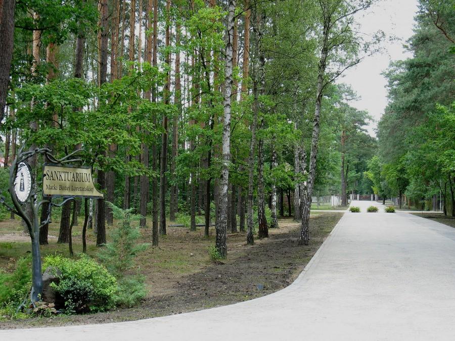 Loretto - droga prowadząca do sanktuarium