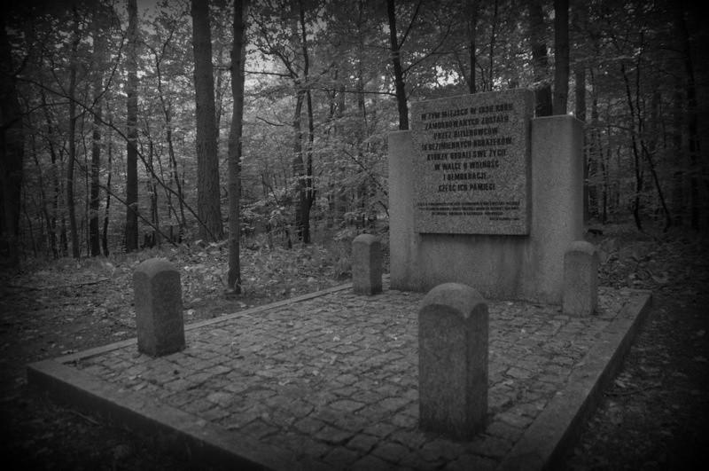 Pomnik obrońców wieży spadochronowej w Piotrowicach