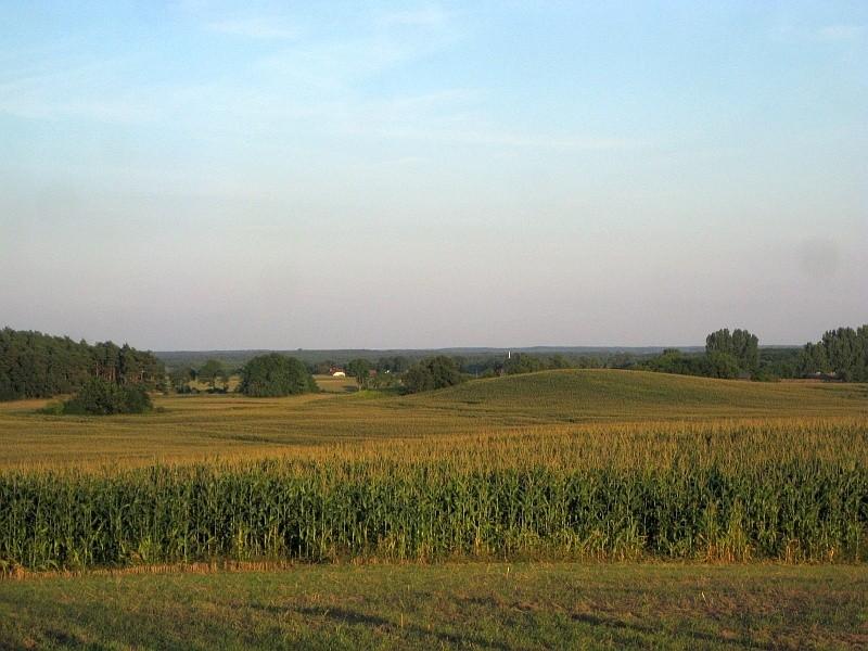 Krajobraz ze wzniesienia