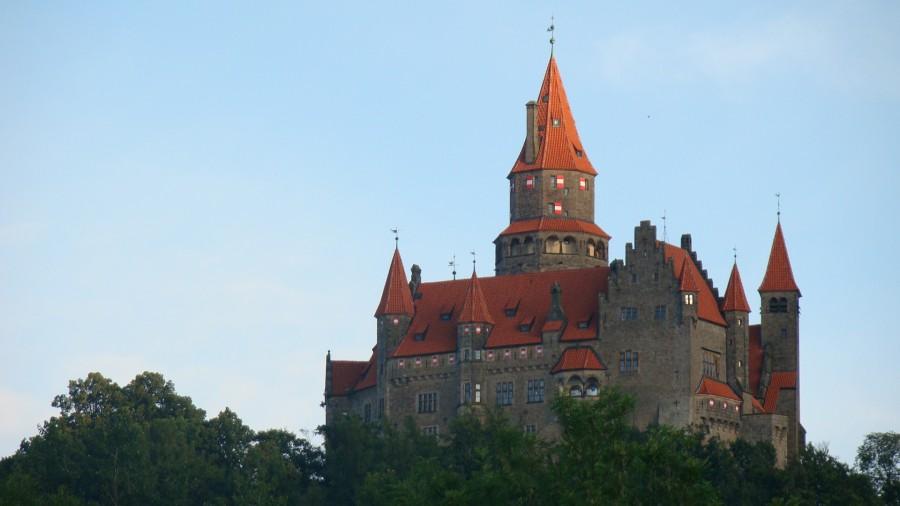 Zbliżenie na zamek
