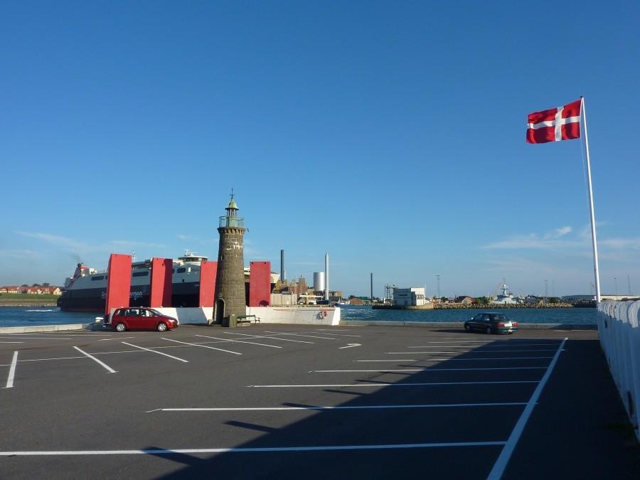 Nabrzeże portu w Rønne