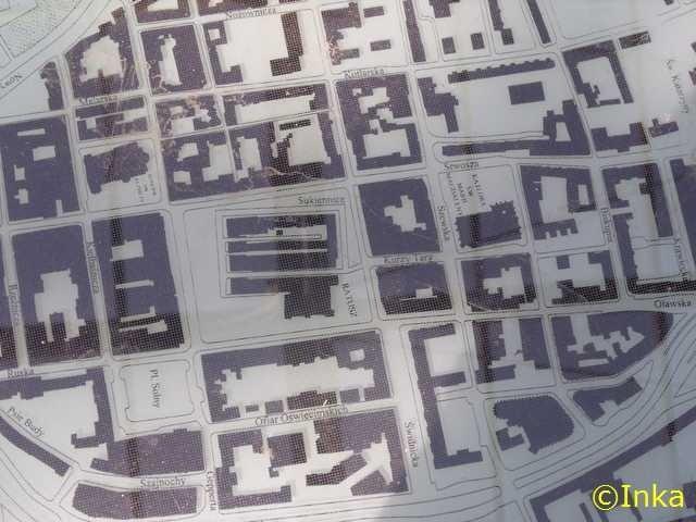Plan miasta Wrocław