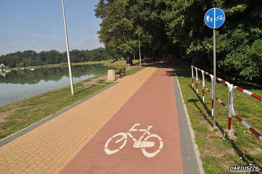 Tychy - Jezioro Paprocańskie i Droga rowerowa