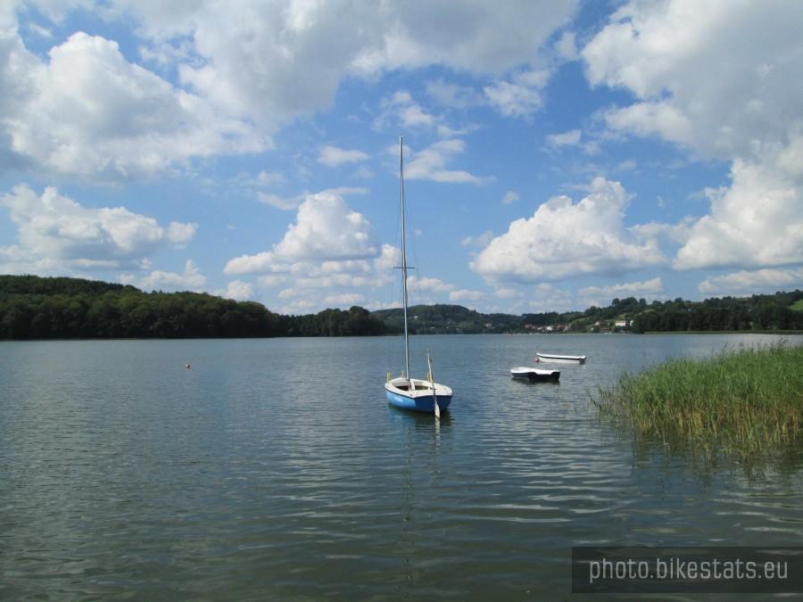 Widok na Jezioro Ostrzyckie