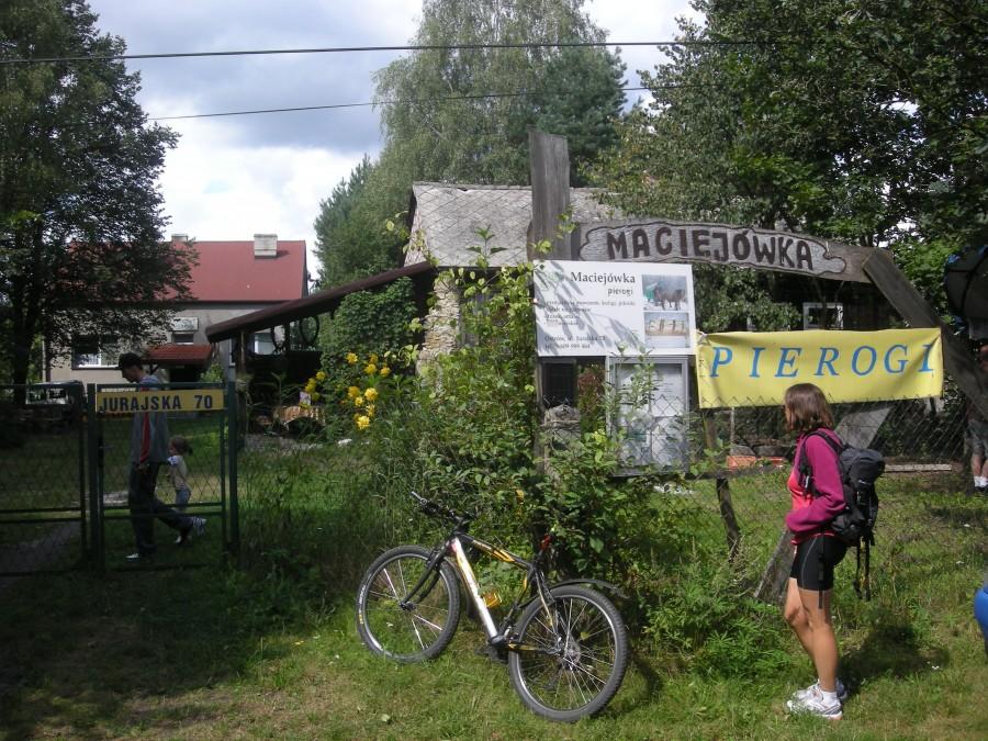 Maciejówka - specjalność pierogi.