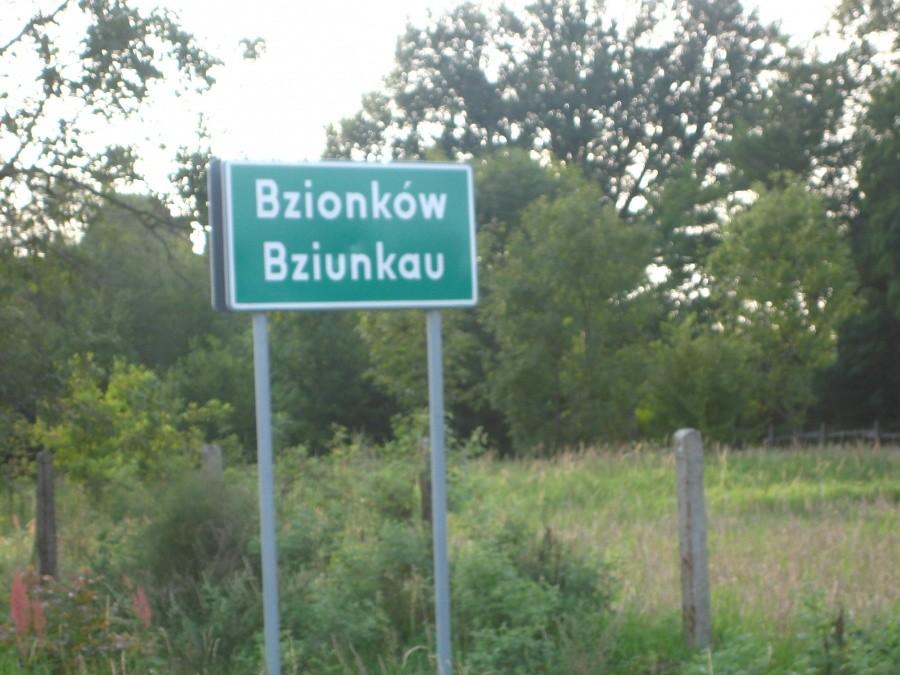 Z cyklu: absurdalne zniemczanie polskich nazw geograficznych na Śląsku Opolskim: Bzionków