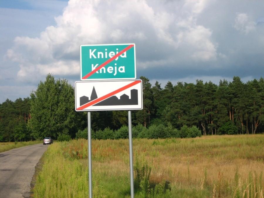 Z cyklu: absurdalne zniemczanie polskich nazw geograficznych na Śląsku Opolskim: Knieja