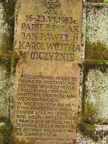 Tabliczka z informacjami