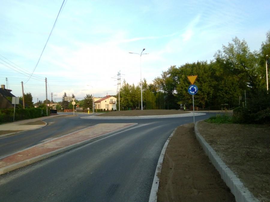 Rondo w centrum Łośnia