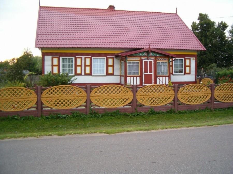 Rowerówka z Kątów Rybackich do Tczewa. Ładny domek.