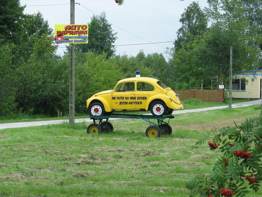 Pogorzelec - pomnik garbusa