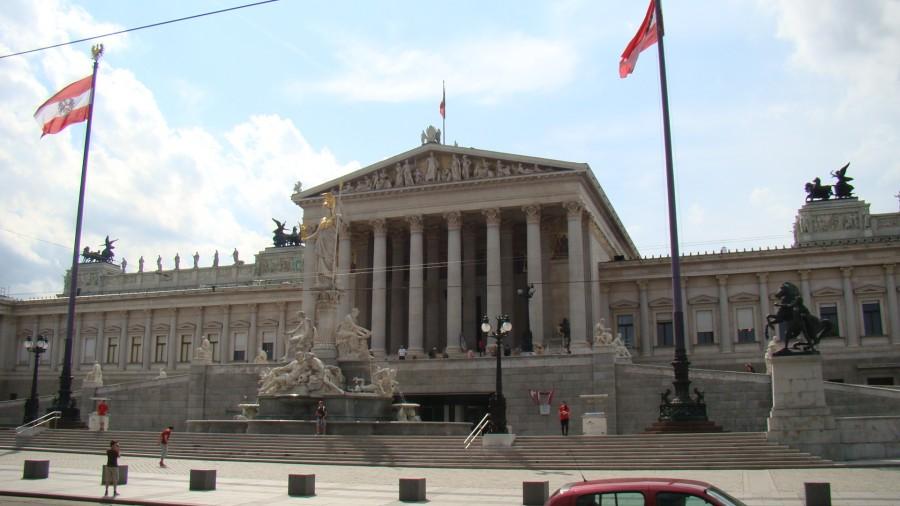Charakterystyczny budynek parlamentu