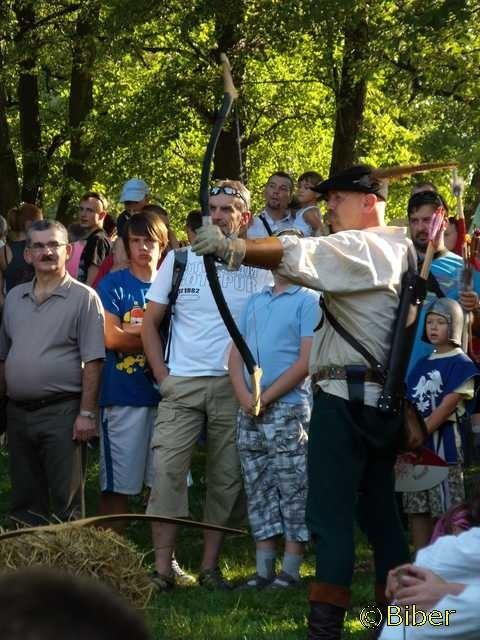 Uczestnik turnieju łuczniczego