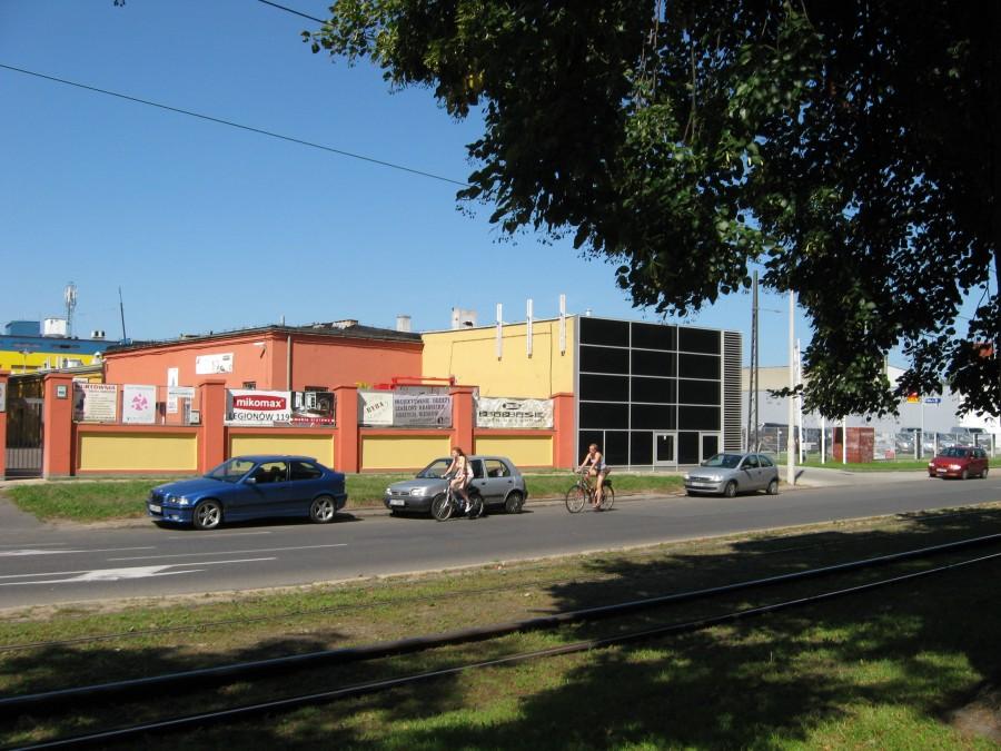 Rowerzyści na Legionów