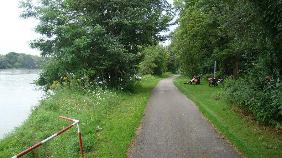 Chwila przerwy nad Dunajem