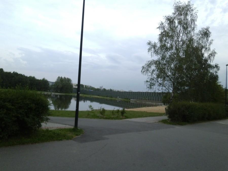 Pochmurny poranek nad Doliną Trzech Stawów