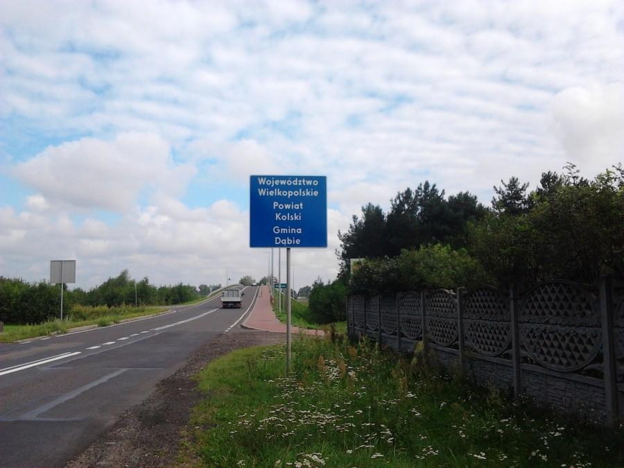 Wjazd do Wielkopolski
