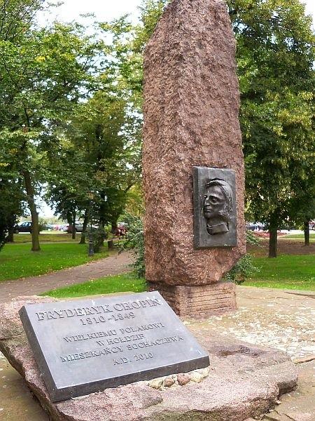 Pomnik Chopina , Sochaczew