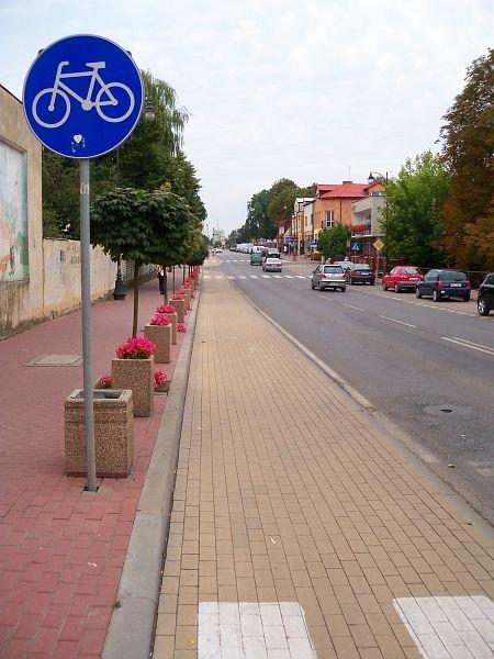 Ścieżka rowerowa w Sochaczewie