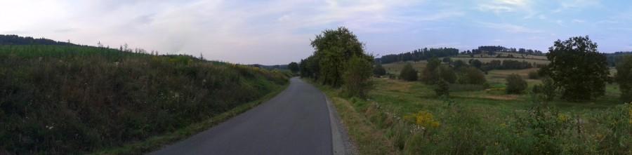 Parę panoram podczas jazdy w stronę Skrzynki. 3