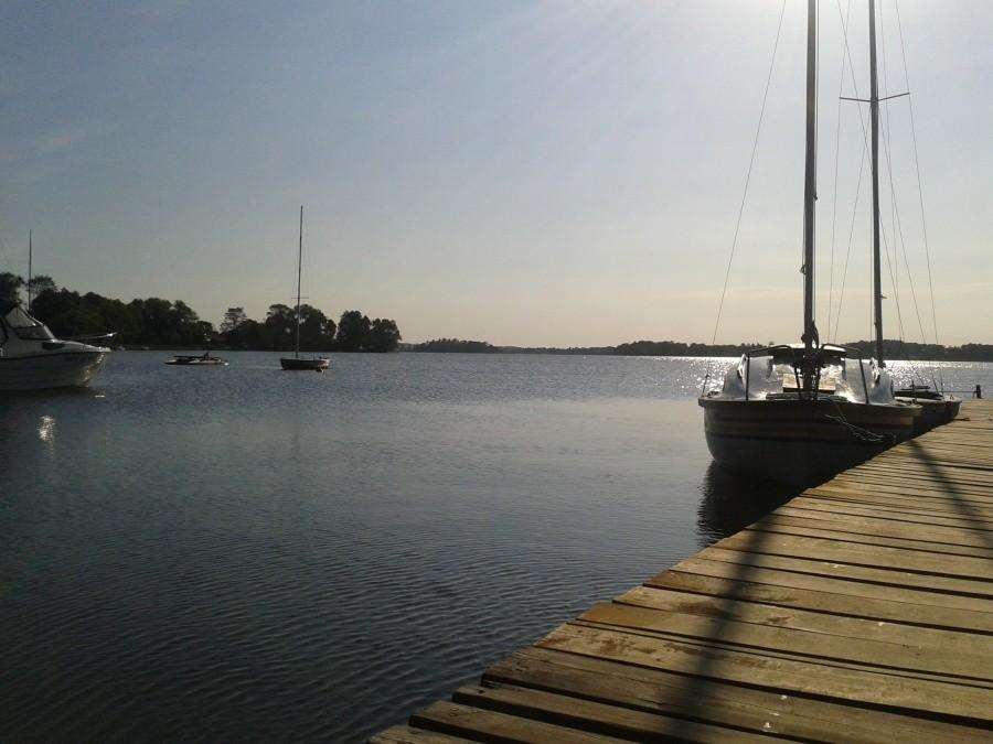 Plaża w Szeligach nad jeziorem Selment Wlk.