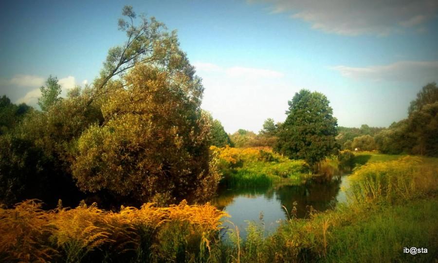 Nad Przemszą po drodze :)