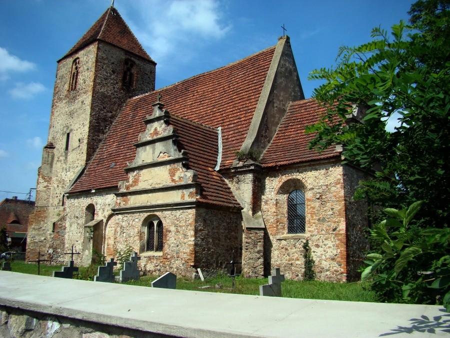 Krzepielów - kościół św. Marcina Biskupa XV-XVI w.
