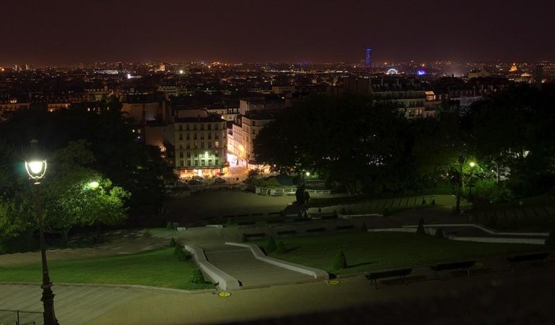 Paryż nocą....