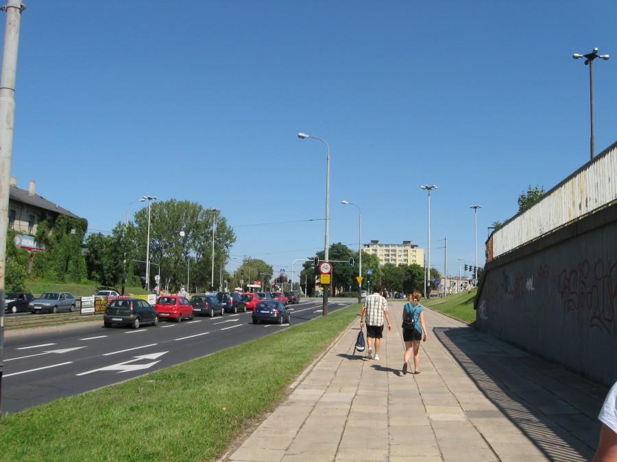 ul. Legionów w Łodzi