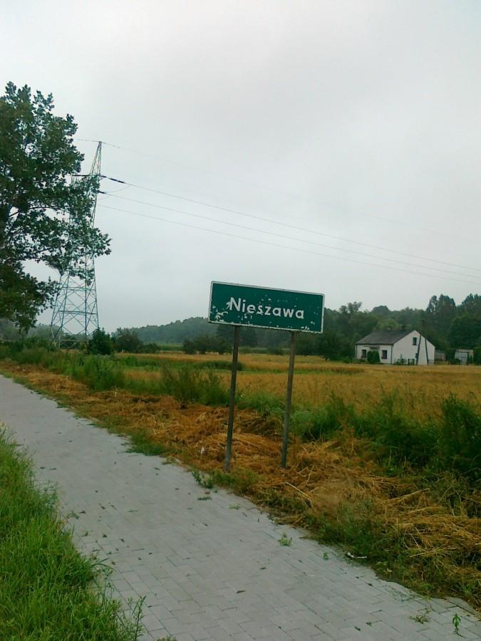 Wjazd do Nieszawy