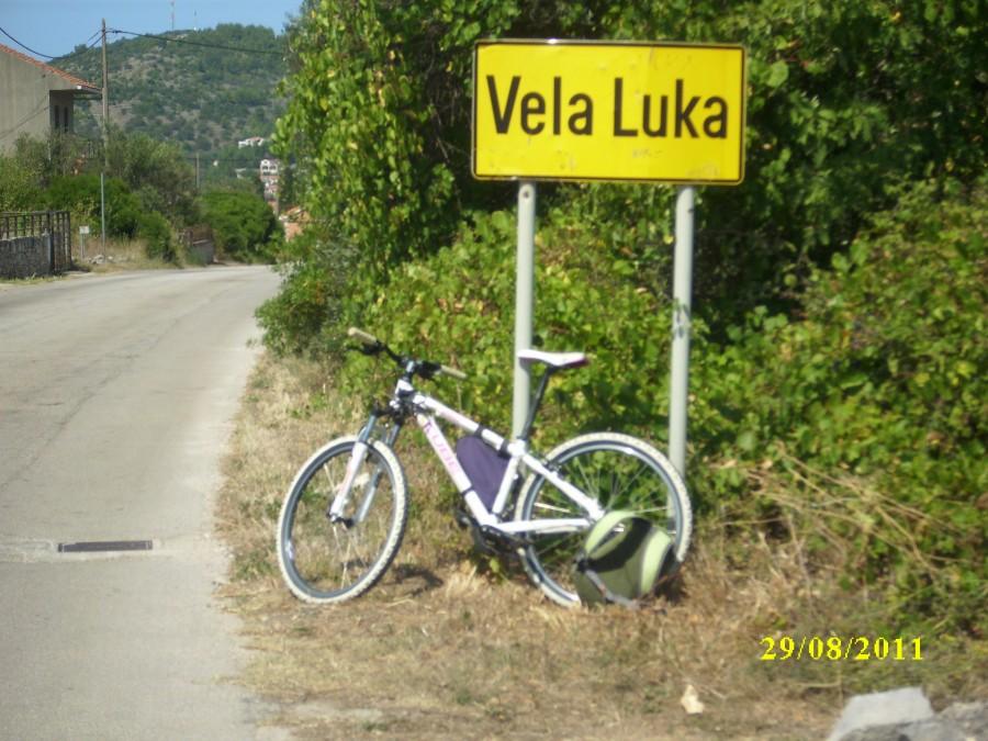 Rowerem po Korculi