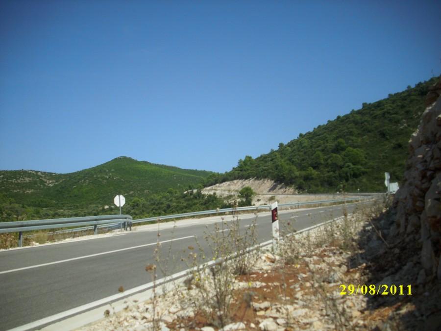 na trasie po wyspie Korcula